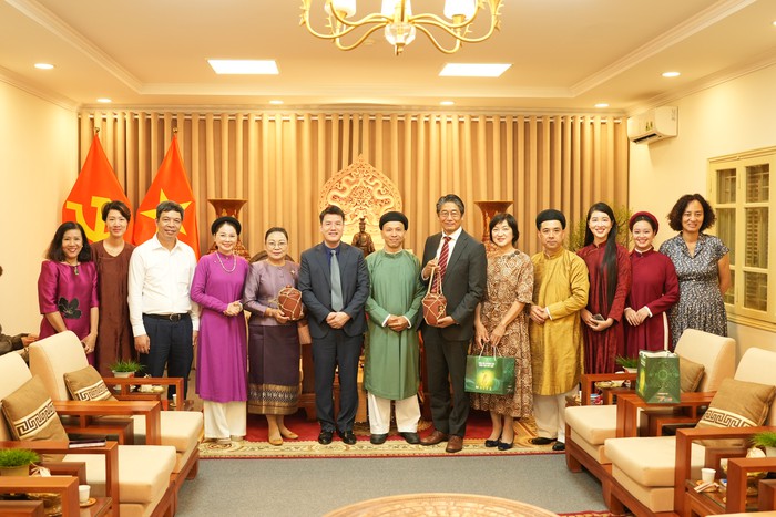 UNESCO giới thiệu văn hóa trà Việt Nam tại Lễ hội Văn hóa Thế giới Hà Nội- Ảnh 1.