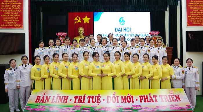 Phụ nữ Hải đoàn 129 Hải quân: Xây dựng đội ngũ cán bộ, hội viên phát triển toàn diện - Ảnh 2.