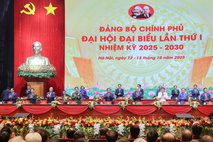 Khai mạc Đại hội đại biểu Đảng bộ Chính phủ lần thứ I- Ảnh 2.