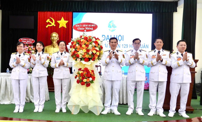 Phụ nữ Hải đoàn 129 Hải quân: Xây dựng đội ngũ cán bộ, hội viên phát triển toàn diện - Ảnh 1.
