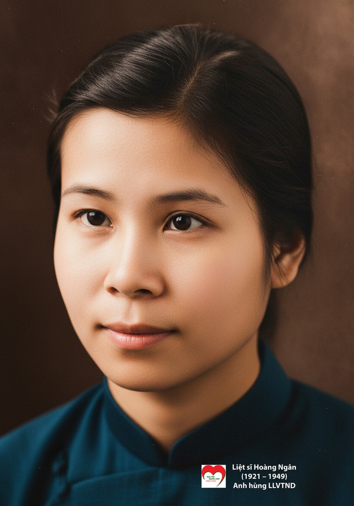 Di ảnh liệt sĩ Hoàng Ngân
