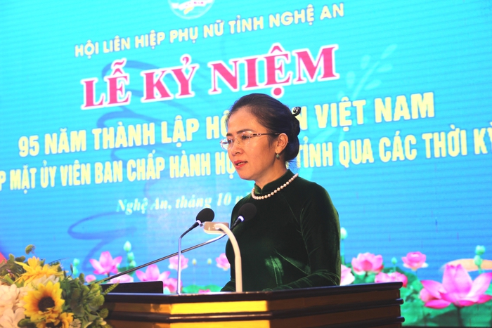 Nghệ An kỷ niệm 95 năm thành lập Hội LHPN Việt Nam- Ảnh 2. Nghệ An kỷ niệm 95 năm thành lập Hội LHPN Việt Nam- Ảnh 2.