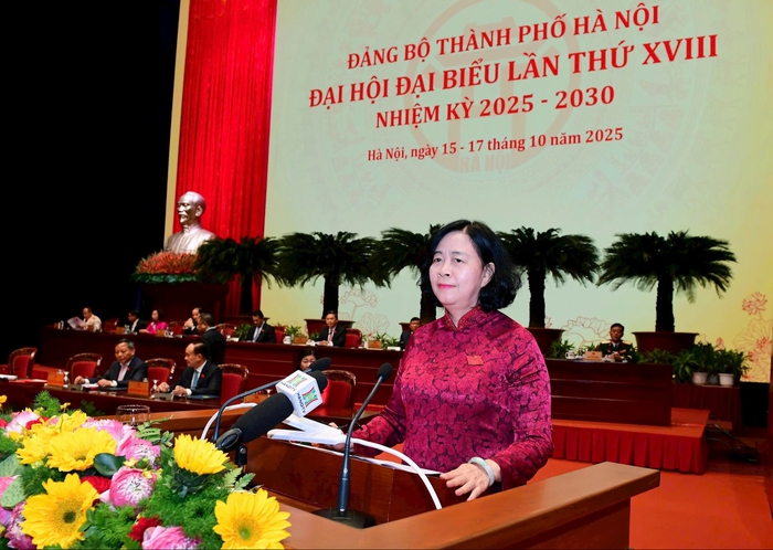 Bí thư Hà Nội: Ban Chấp hành Đảng bộ khoá mới hứa sẽ hết lòng vì lợi ích của nhân dân- Ảnh 2. Bí thư Hà Nội: Ban Chấp hành Đảng bộ khoá mới hứa sẽ hết lòng vì lợi ích của nhân dân- Ảnh 2.