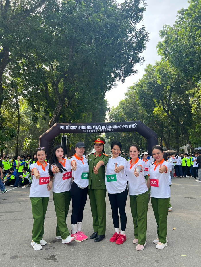 Tuổi trẻ Học viện Cảnh sát nhân dân tự hào chạy vì môi trường không khói thuốc- Ảnh 5.