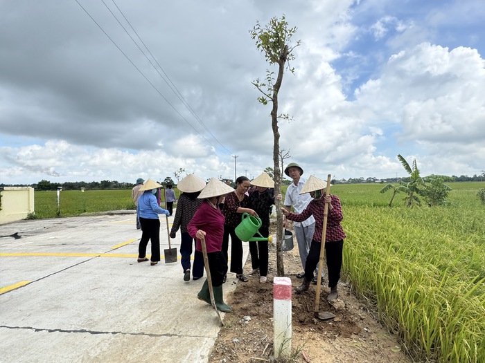 “Đường cây phụ nữ” chào mừng Đại hội đại biểu Đảng bộ tỉnh Ninh Bình- Ảnh 2.