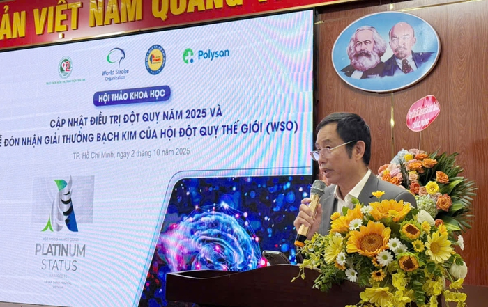 TPHCM có thêm bệnh viện nhận tiêu chuẩn Bạch kim từ Hội Đột quỵ Thế giới- Ảnh 2.