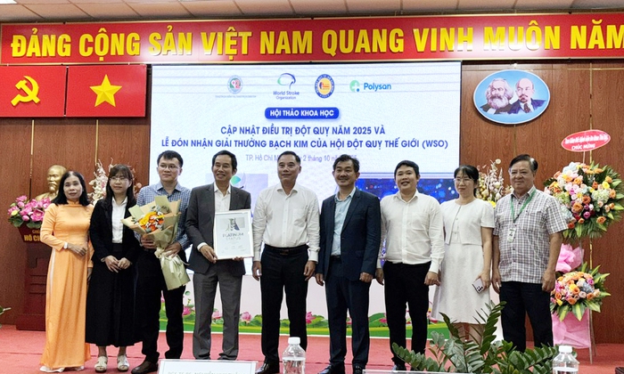 TPHCM có thêm bệnh viện nhận tiêu chuẩn Bạch kim từ Hội Đột quỵ Thế giới- Ảnh 1.