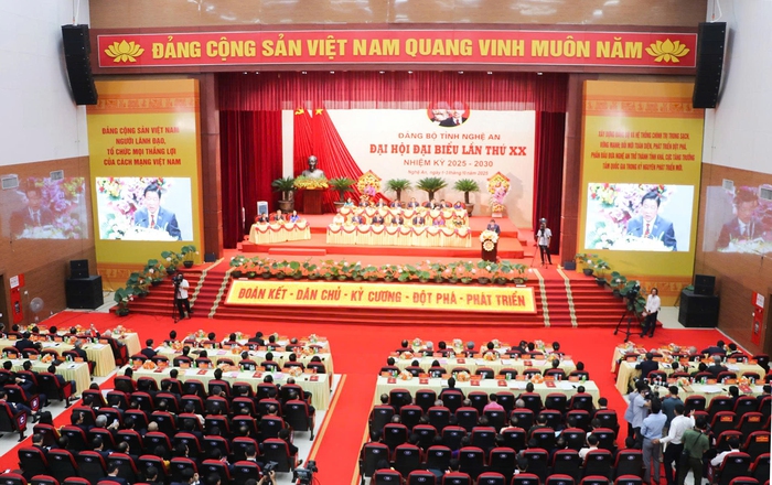 Khai mạc Đại hội đại biểu Đảng bộ tỉnh Nghệ An lần thứ XX: 3 vấn đề then chốt cho nhiệm kỳ mới- Ảnh 2.