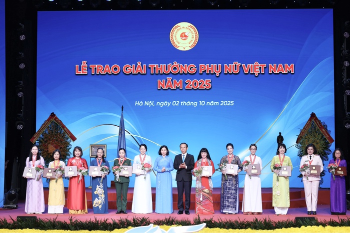 Vinh danh 3 tập thể và 12 cá nhân nhận Giải thưởng Phụ nữ Việt Nam 2025- Ảnh 1.