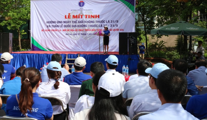 Sơn La triển khai sâu rộng công tác phòng, chống tác hại thuốc lá- Ảnh 3. Sơn La triển khai sâu rộng công tác phòng, chống tác hại thuốc lá- Ảnh 3.