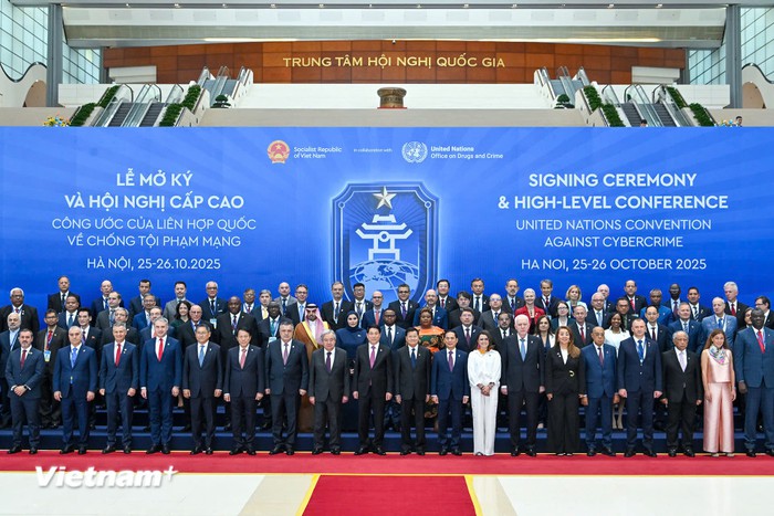 Phát biểu của Tổng thư ký LHQ Antonio Guterres tại Lễ mở ký Công ước Hà Nội về chống tội phạm mạng- Ảnh 1. Phát biểu của Tổng thư ký LHQ Antonio Guterres tại Lễ mở ký Công ước Hà Nội về chống tội phạm mạng- Ảnh 1.