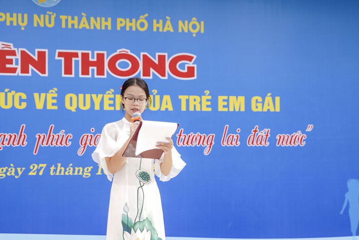 Hội LHPN Hà Nội: Lan tỏa thông điệp bảo vệ, trao quyền cho trẻ em gái- Ảnh 4. Hội LHPN Hà Nội: Lan tỏa thông điệp bảo vệ, trao quyền cho trẻ em gái- Ảnh 4.