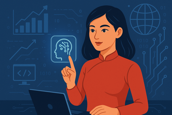 Phụ nữ Việt Nam thích ứng nền kinh tế số và AI: Không chỉ cần kỹ năng, mà còn phải có tư duy đổi mới- Ảnh 3. Phụ nữ Việt Nam thích ứng nền kinh tế số và AI: Không chỉ cần kỹ năng, mà còn phải có tư duy đổi mới- Ảnh 3.