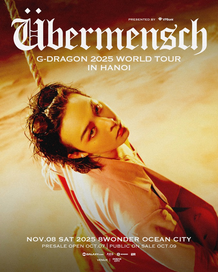 G-DRAGON 2025 WORLD TOUR [Übermensch] biểu tượng toàn cầu chính thức trở lại với chuyến lưu diễn được mong chờ bậc nhất tại các thành phố - Ảnh 1.
