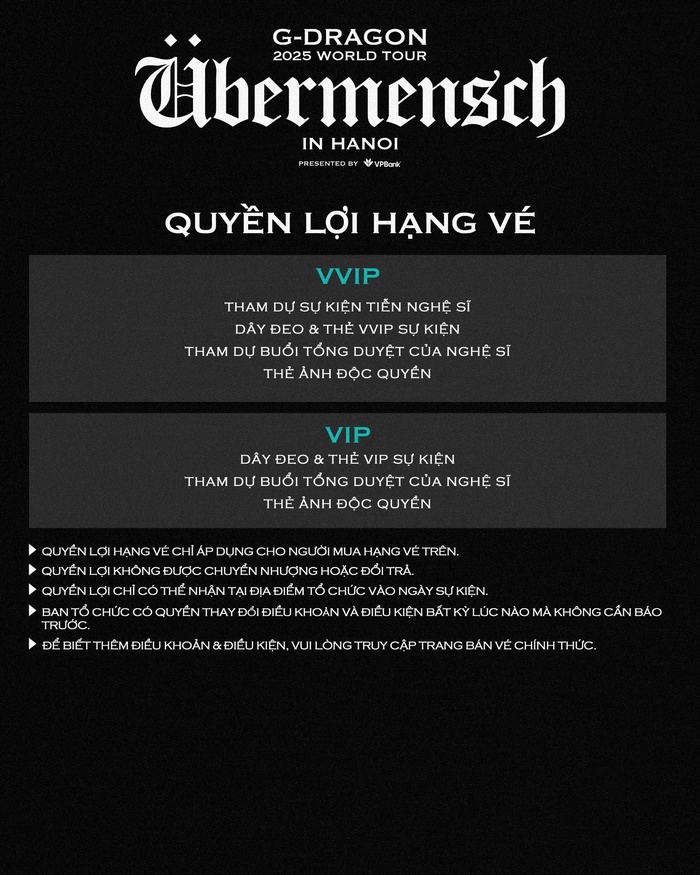 G-DRAGON 2025 WORLD TOUR [Übermensch] biểu tượng toàn cầu chính thức trở lại với chuyến lưu diễn được mong chờ bậc nhất tại các thành phố - Ảnh 4.