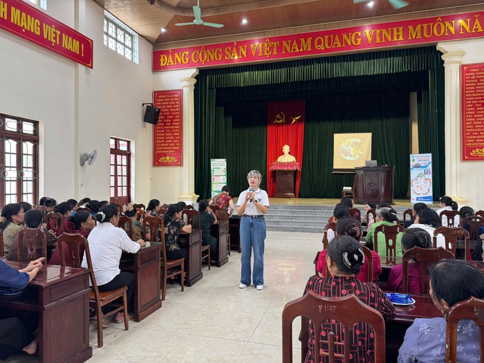 Ninh Bình: Trang bị kiến thức phòng tránh thiên tai, thích ứng biến đổi khí hậu cho hội viên, phụ nữ- Ảnh 1.