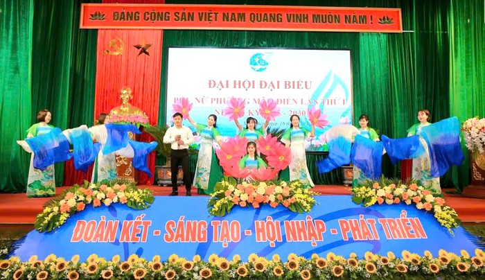 Bắc Ninh: Hoàn thành 100% Đại hội đại biểu phụ nữ cấp cơ sở nhiệm kỳ 2025 - 2030- Ảnh 9. Bắc Ninh: Hoàn thành 100% Đại hội đại biểu phụ nữ cấp cơ sở nhiệm kỳ 2025 - 2030- Ảnh 9.