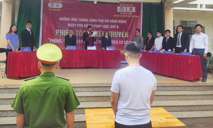 Phiên toà tuyên truyền giúp trẻ em hiểu về Phòng chống bạo lực học đường lồng ghép Bình đẳng giới- Ảnh 1.