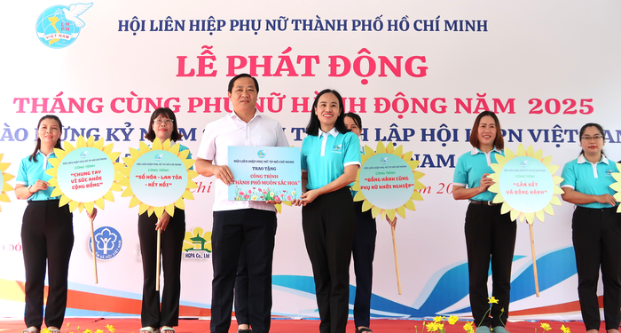 Hội LHPN TPHCM phát động "Tháng cùng Phụ nữ hành động" năm 2025- Ảnh 4.