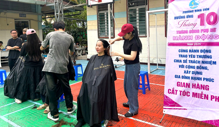 TPHCM: Phường Bình Tiên ra mắt nhiều công trình mới - Vì cộng đồng, vì phụ nữ- Ảnh 3.