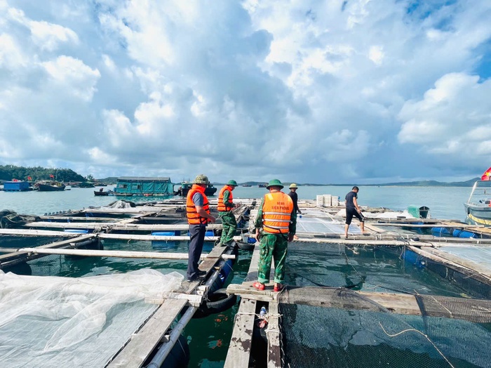 Quảng Ninh: Bộ đội Biên phòng kêu gọi, vận động hàng nghìn ngư dân vào nơi tránh bão số 11- Ảnh 2.