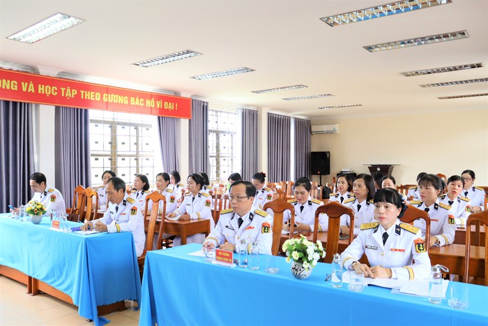 Học viện Hải quân chỉ đạo tổ chức Đại hội Phụ nữ điểm- Ảnh 1.