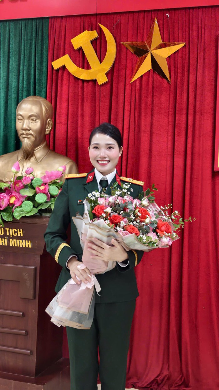 Nhiều nữ vận động viên Thể thao Quân đội được thăng quân hàm sau khi lập thành tích cao- Ảnh 1.
