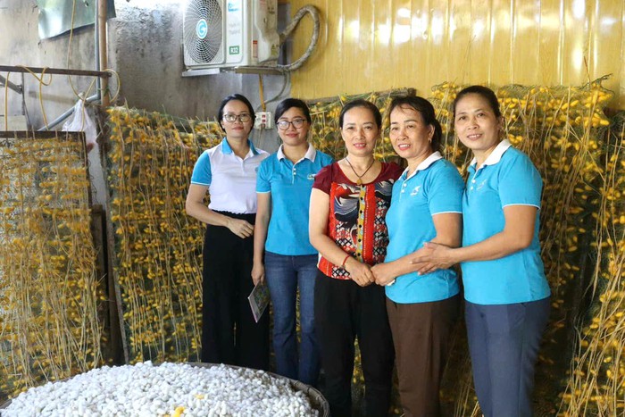 Phụ nữ xứ Nghệ "hồi sinh" nghề truyền thống- Ảnh 3.