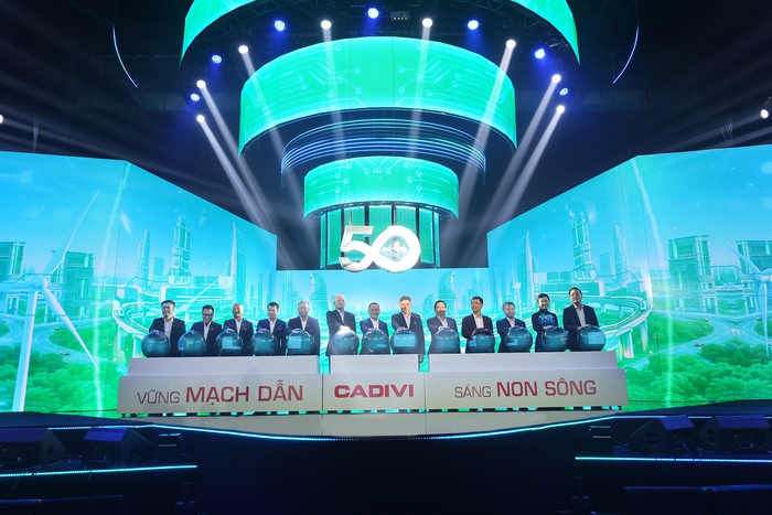 CADIVI kỷ niệm 50 năm thành lập- Ảnh 1. CADIVI kỷ niệm 50 năm thành lập- Ảnh 1.