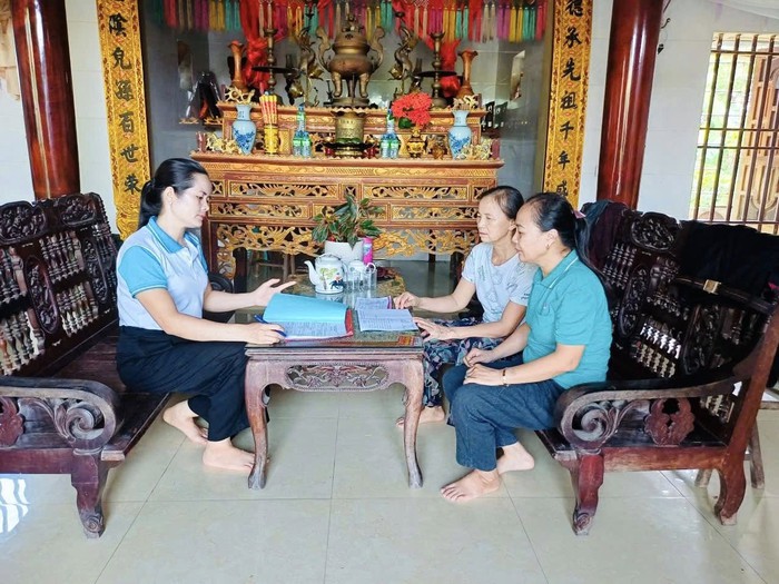 Phụ nữ xứ Nghệ "hồi sinh" nghề truyền thống- Ảnh 5.