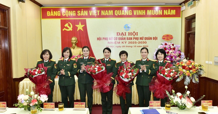 Đại hội Hội Phụ nữ cơ quan Ban Phụ nữ Quân đội nhiệm kỳ 2025-2030- Ảnh 2. Đại hội Hội Phụ nữ cơ quan Ban Phụ nữ Quân đội nhiệm kỳ 2025-2030- Ảnh 2.