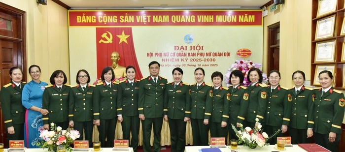Đại hội Hội Phụ nữ cơ quan Ban Phụ nữ Quân đội nhiệm kỳ 2025-2030- Ảnh 3. Đại hội Hội Phụ nữ cơ quan Ban Phụ nữ Quân đội nhiệm kỳ 2025-2030- Ảnh 3.