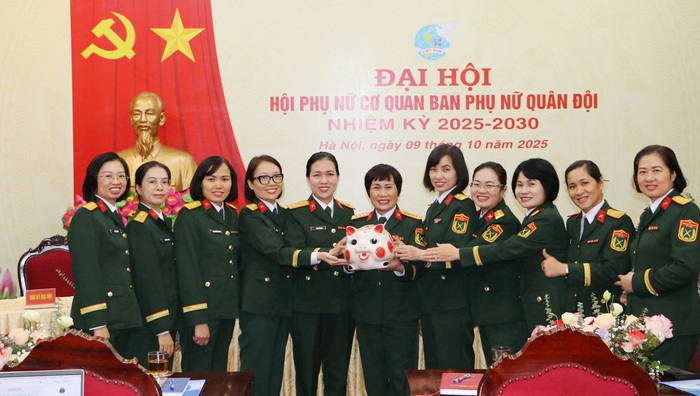 Đại hội Hội Phụ nữ cơ quan Ban Phụ nữ Quân đội nhiệm kỳ 2025-2030- Ảnh 4. Đại hội Hội Phụ nữ cơ quan Ban Phụ nữ Quân đội nhiệm kỳ 2025-2030- Ảnh 4.