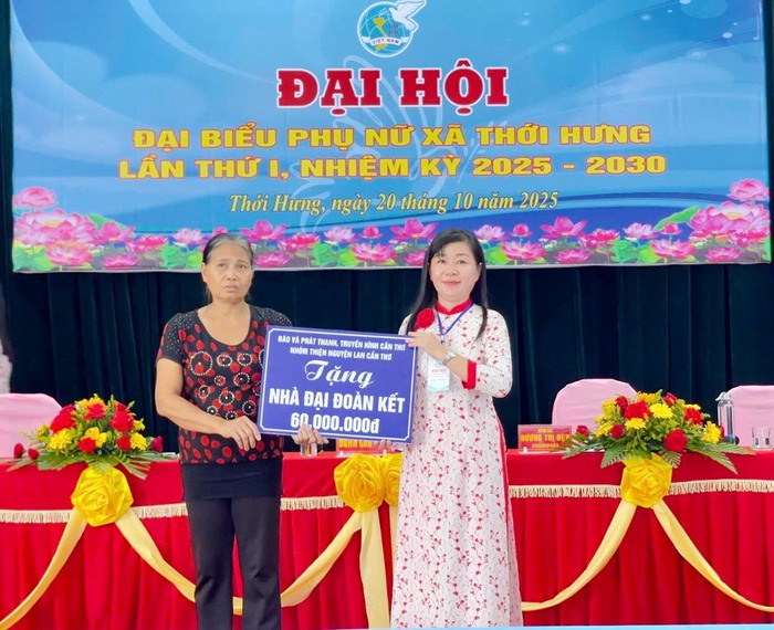 Cần Thơ: 100% xã, phường hoàn thành Đại hội đại biểu Phụ nữ nhiệm kỳ 2025 - 2030- Ảnh 4. Cần Thơ: 100% xã, phường hoàn thành Đại hội đại biểu Phụ nữ nhiệm kỳ 2025 - 2030- Ảnh 4.