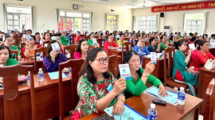 Đắk Lắk: Tổ chức thành công Đại hội đại biểu phụ nữ xã, phường nhiệm kỳ 2025-2030- Ảnh 3. Đắk Lắk: Tổ chức thành công Đại hội đại biểu phụ nữ xã, phường nhiệm kỳ 2025-2030- Ảnh 3.