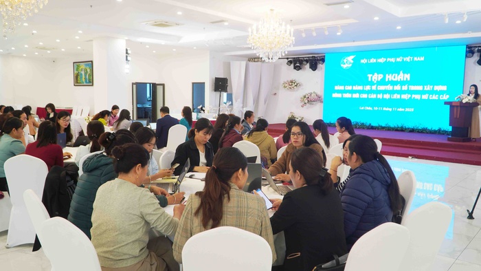Hội LHPN Lai Châu: Tập huấn nâng cao năng lực chuyển đổi số góp phần xây dựng nông thôn mới- Ảnh 1.