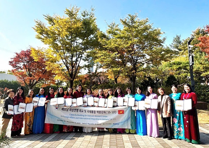 Hội LHPN Việt Nam tăng cường năng lực đối ngoại, hội nhập quốc tế và thúc đẩy bình đẳng giới tại Hàn Quốc- Ảnh 7.