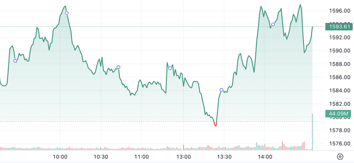 Bluechip dẫn dắt, VN-Index chấm dứt chuỗi giảm điểm- Ảnh 1.