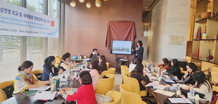 Hội LHPN Việt Nam tăng cường năng lực đối ngoại, hội nhập quốc tế và thúc đẩy bình đẳng giới tại Hàn Quốc- Ảnh 2.