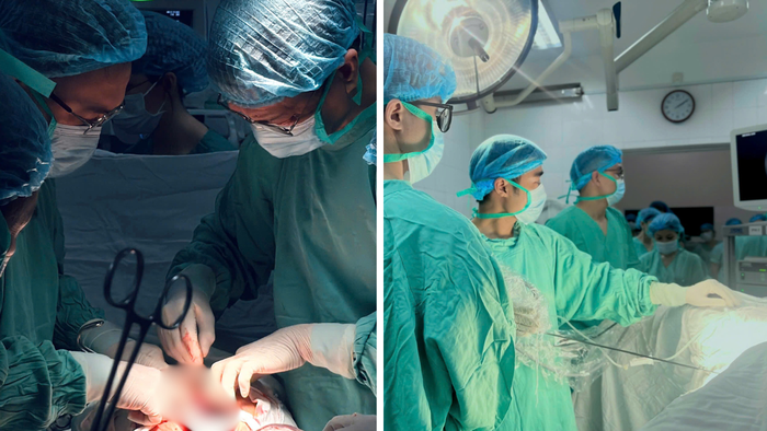 Lực lượng y bác sĩ Huế vượt bão lũ cứu mẹ con sản phụ nguy kịch- Ảnh 1.