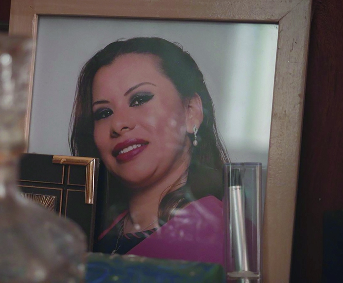 Tài xế Uber Karla Patricia Cortés, 41 tuổi, bị bắn chết khi đang làm việc vào tháng 12 năm ngoái