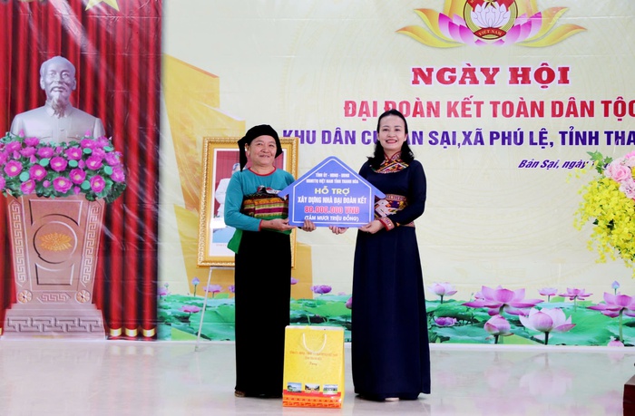 Thanh Hoá: Rộn ràng Ngày hội Đại đoàn kết toàn dân tộc  bản Sại- Ảnh 1.
