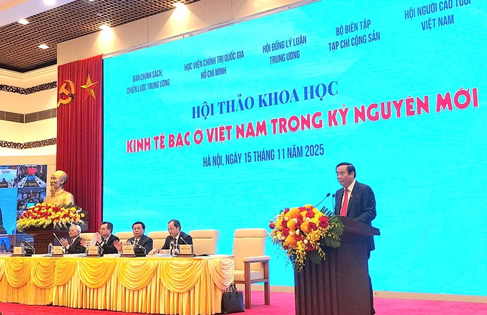 Hội thảo khoa học "Kinh tế bạc ở Việt Nam trong kỷ nguyên mới" góp phần xây dựng chiến lược phát triển đất nước- Ảnh 1. Hội thảo khoa học "Kinh tế bạc ở Việt Nam trong kỷ nguyên mới" góp phần xây dựng chiến lược phát triển đất nước- Ảnh 1.