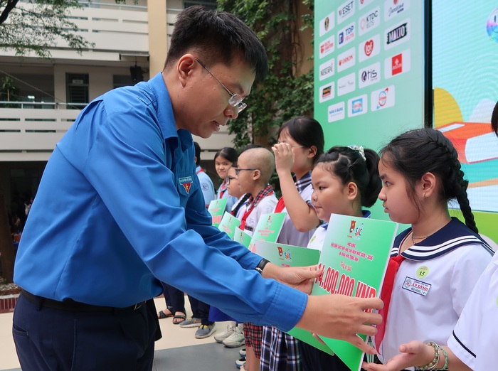 TPHCM: Gần 3.000 học sinh tham gia Ngày hội chủ đề “Tự hào là học sinh 3 tốt”- Ảnh 1.