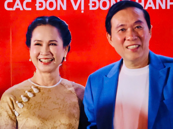 Vợ chồng nghệ sĩ NSND Lan Hương - NSƯT Đỗ Kỷ là những gương mặt gạo cội của điện ảnh Việt. Ảnh: Hồ Lam