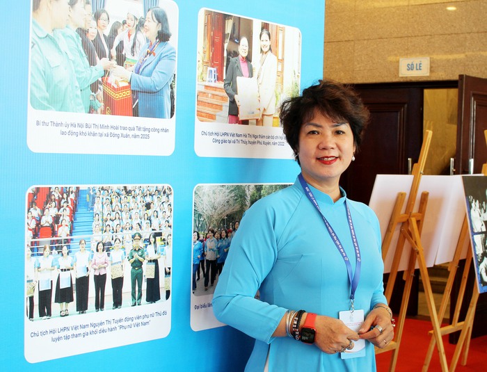 Gần 500 đại biểu tham dự Đại hội Đại biểu Phụ nữ thành phố Hà Nội lần thứ XVII- Ảnh 7.