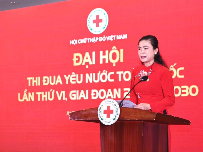 Đại hội Thi đua Yêu nước toàn quốc Hội Chữ thập đỏ Việt Nam: Lan tỏa sức mạnh nhân ái, vì một Việt Nam 