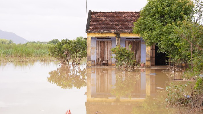 Người dân Khánh Hòa gượng dậy dọn dẹp sau lũ - Ảnh 1.