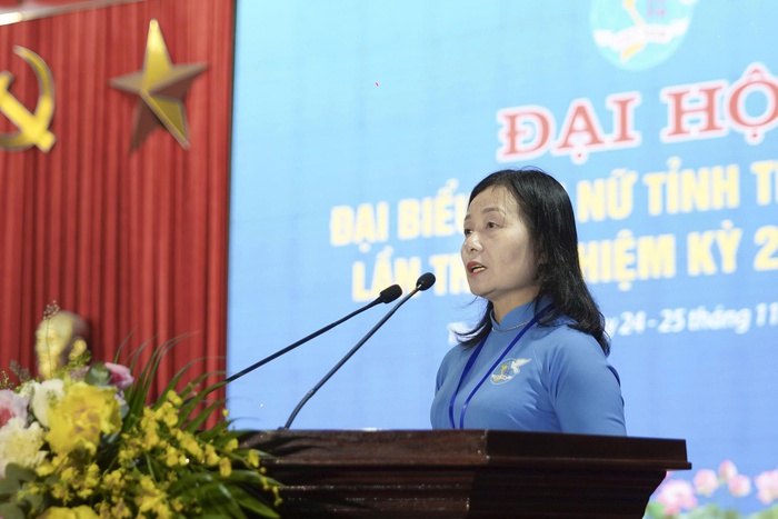 Bà Hà Thị Đào giữ chức Chủ tịch Hội LHPN tỉnh Thái Nguyên nhiệm kỳ 2025-2030- Ảnh 1. Bà Hà Thị Đào giữ chức Chủ tịch Hội LHPN tỉnh Thái Nguyên nhiệm kỳ 2025-2030- Ảnh 1.