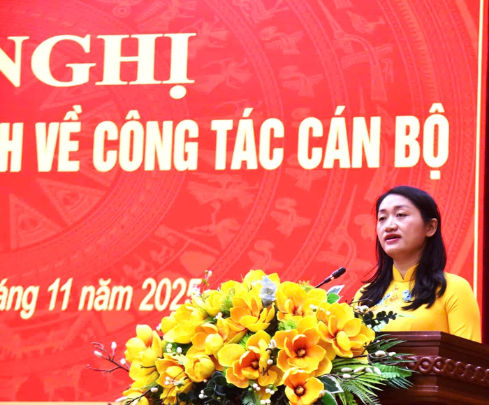 Cao Bằng điều động, bổ nhiệm 3/7 cán bộ là nữ nắm giữ vị trí lãnh đạo, quản lý chủ chốt- Ảnh 1.